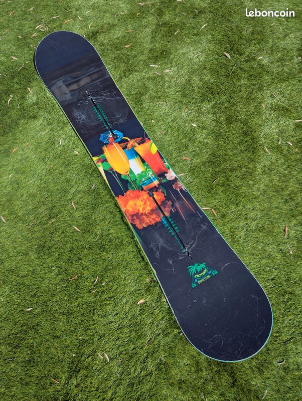 Snowboard Niche Maelstrom 158 Avec Fixations Burton Mission - Neuf Eco Friendly