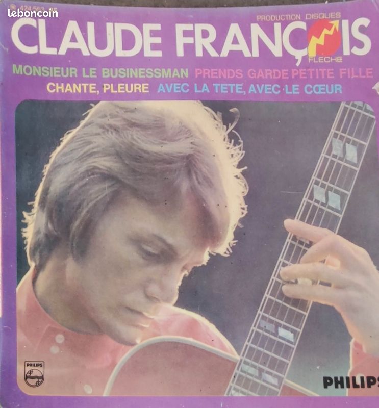 Claude François - Monsieur le businessman 45t (image 1)