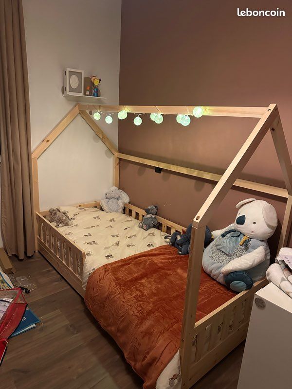 Lit cabane 90x190 (image 1)