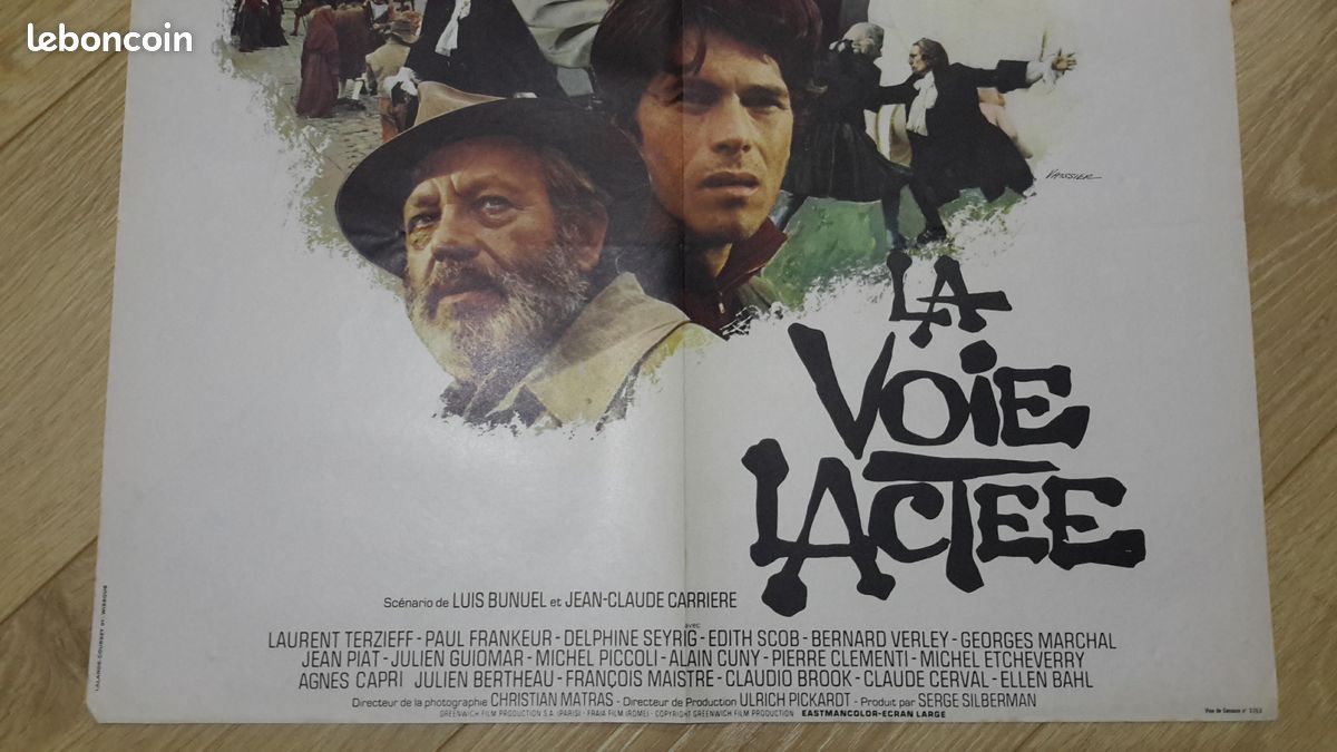 Affiche cinéma originale "LA VOIE LACTEE " Film 1969 / Format: 60 x 80 cm. "no copy" (image 4)