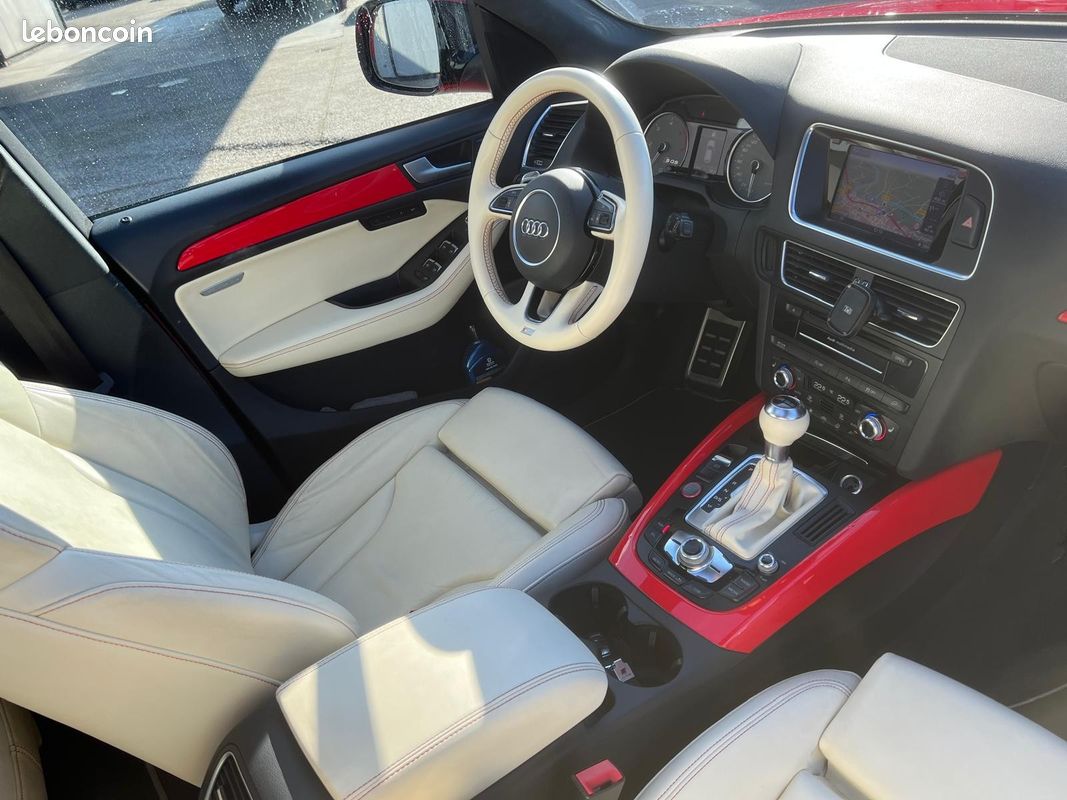 AUDI SQ5 V6 3.0 BiTDI 313 Quattro Tiptronic 8*audi exclusive full *rouge *ETAT EXCEPTIONNEL (image 15)