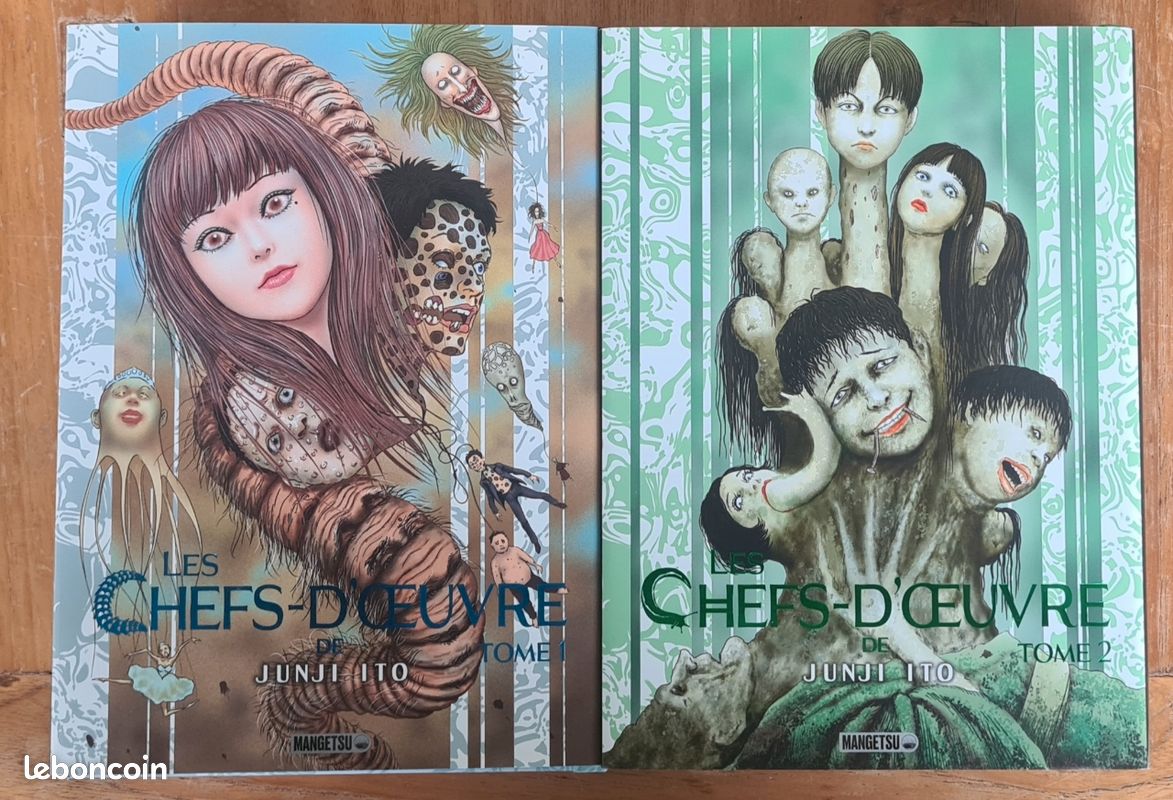 JUNJI ITO les chefs d'œuvre volumes 1 et 2 (image 2)
