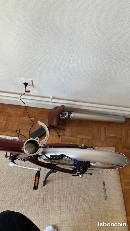 Vélo Électrique Pliant Heybike Helio - COMME NEUF (~10 km) + AirTag (image 3)