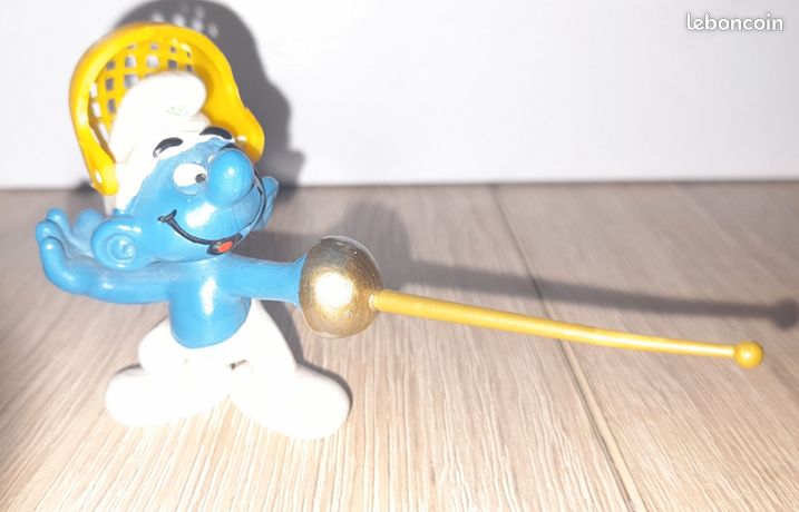 Super Schtroumpf Schleich 40504 – Escrimeur – 1980 W.GERMANY – Neuf En Boîte