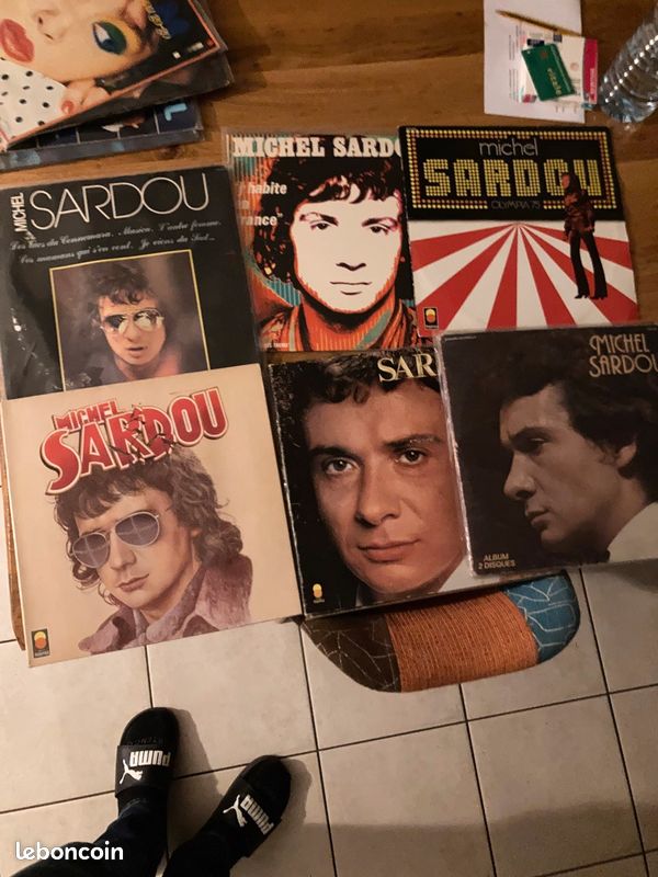Vinyles divers, Sardou, Brel , … (image 1)