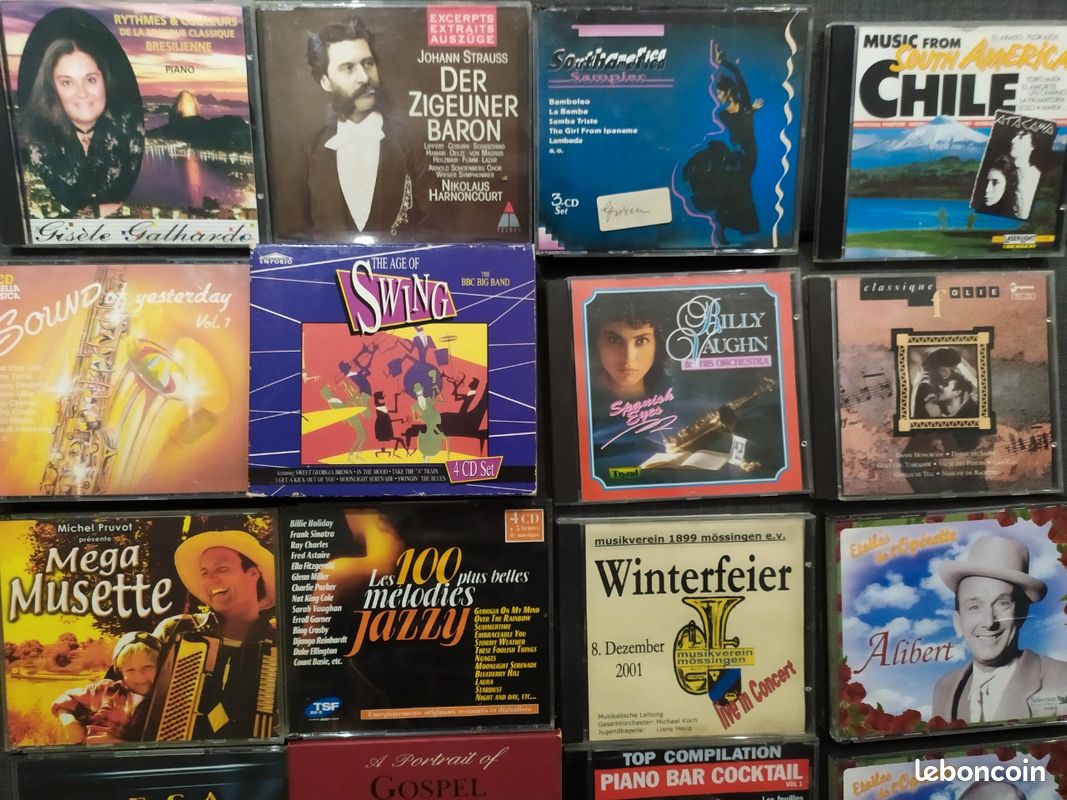 Lot de 89 CD jazz Piano Bar tango (image 6)
