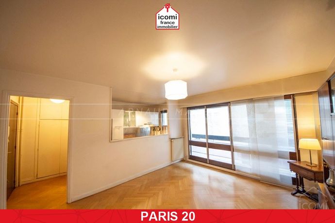 Appartement 2 pièce(s) 50 m²à vendre Paris-20e-arrondissement