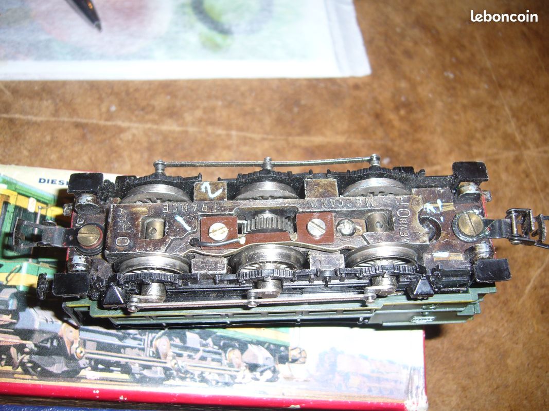 Locomotive Hornby P660 – HO – Diesel De Manoeuvre – Ref 6350 – État Moyen (non Testée)