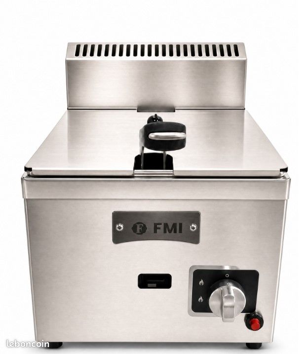 Friteuse à gaz professionnelle FMI 8 L (image 1)