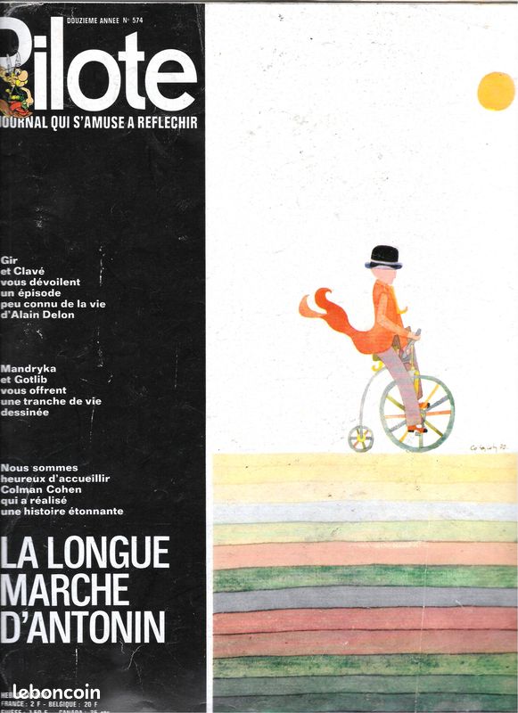 Journal PILOTE n° 574 du 05/11/1970 - Voir le NOTA dans le descriptif (image 1)