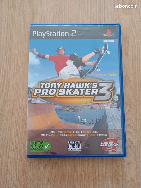 Jeu Play Station PS2 Tony Hawk Pro Skater 4 - Jeux vidéo