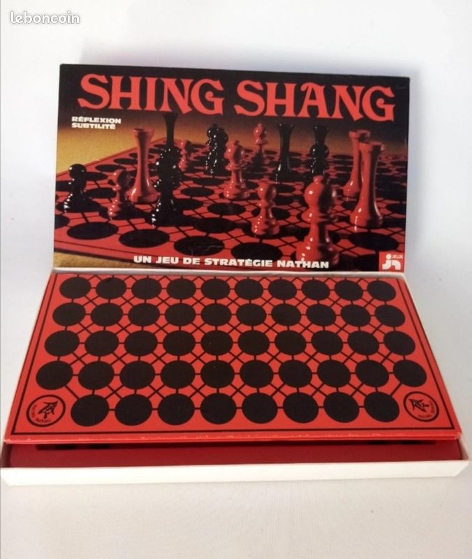 Ancien Jeu De Société Shing Shang - Stratégie Nathan - Complet