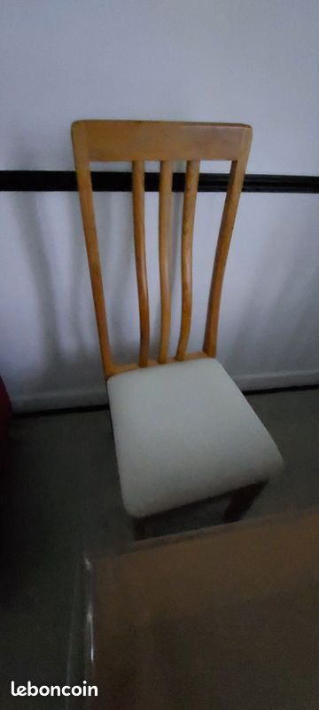 Table en chêne avec 6 chaises (image 2)