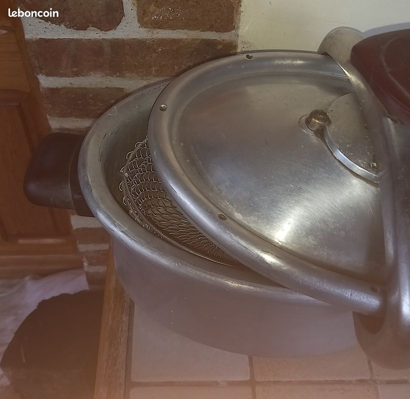 Cocotte Minute SEB Aluminium 10L Ovale - Ancienne - Avec Soupape - Vintage France