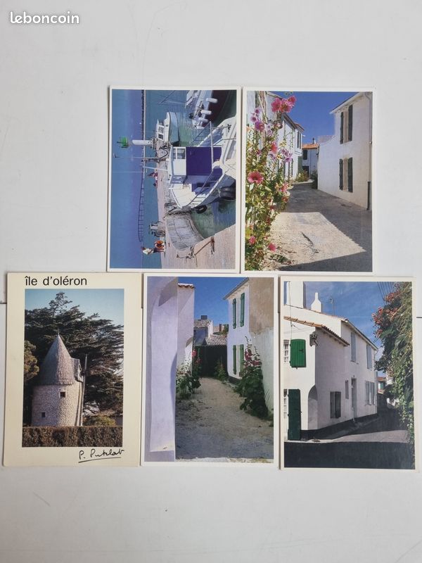 Carte Postale Ancienne (CPA) De L'Île De Ré – Années 60 – Écrite Et En Relief
