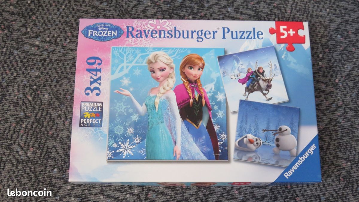 Puzzles DISNEY 3*49 pièces (image 2)