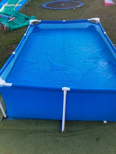 Piscine Tubulaire Power Steel Rectangulaire 4,04 X 2,01 X 1,00 M - Piscine Hors Sol