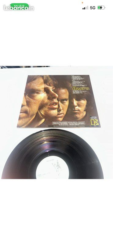 A1 vintage vinyle rock 33t 1 the doors first album / bon etat (image 5)