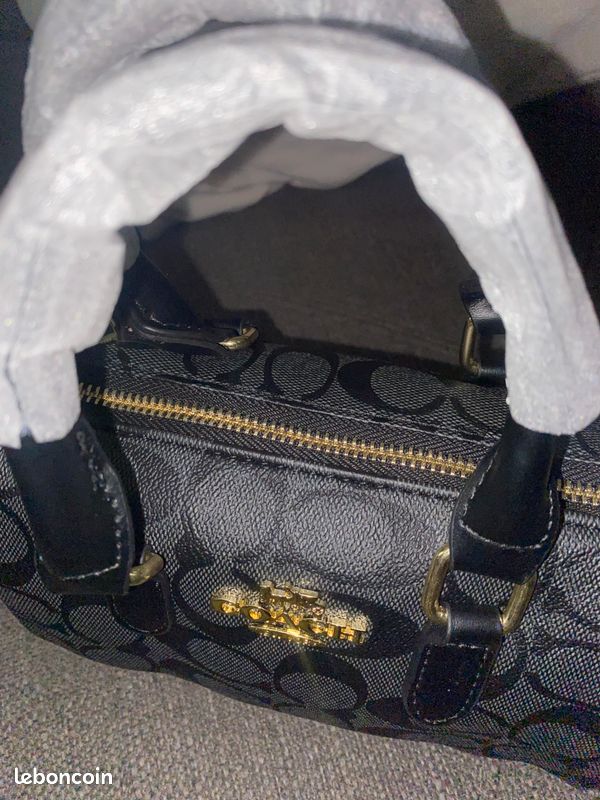 Sac noir coach (image 2)