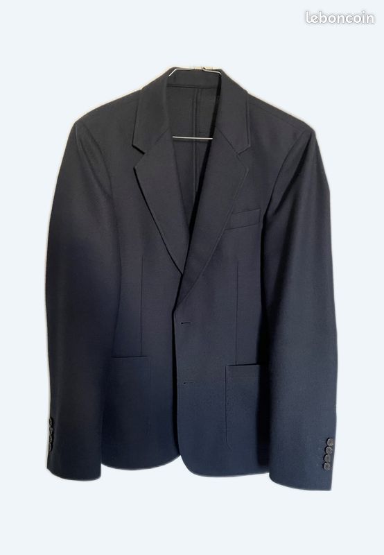 Veste de costume Sandro- bleu marine - Taille 46 (image 1)