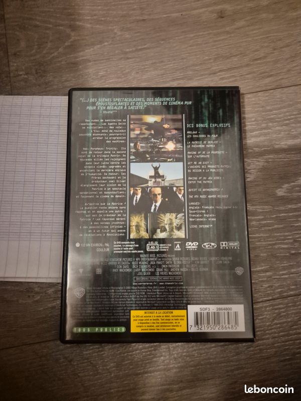 DVD Matrix reloaded (image 2)
