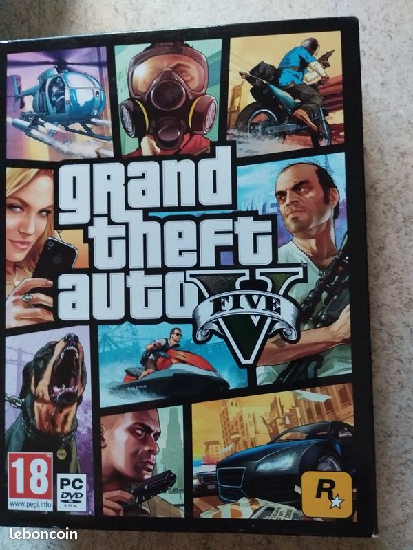 Coffret Collector GTA V – Grand Theft Auto V PC, Version Française, Neuf
