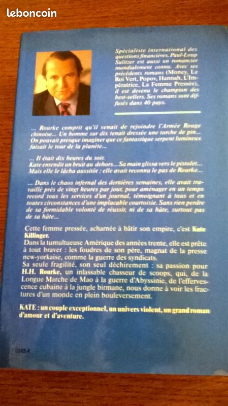 Kate de Paul Loup Sulitzer neuf (image 3)