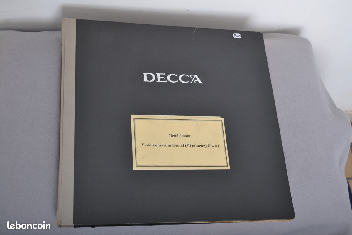 Coffret disques 78t (image 1)
