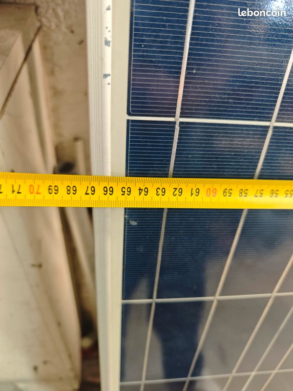 Panneau solaire 12v 130w + régulateur de charge pour camping car van fourgon autre (image 2)