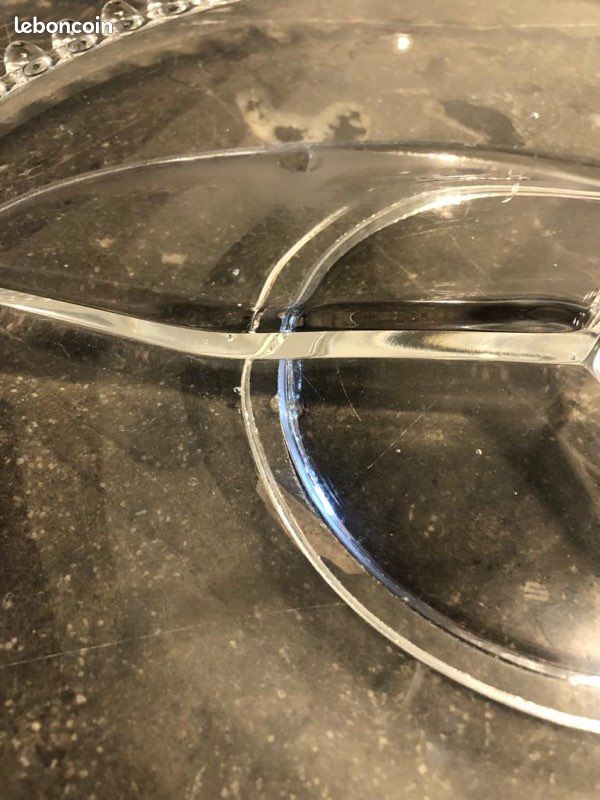 Plat en verre à boules (image 2)