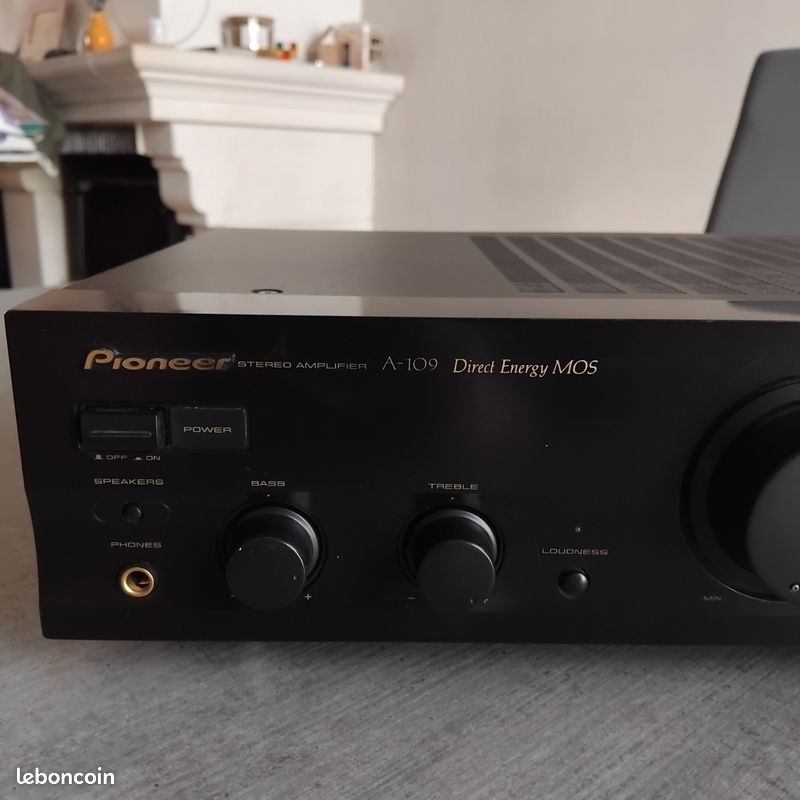 Ampli Intégré Pioneer A-109 - Vintage, 100% Fonctionnel, état Moyen