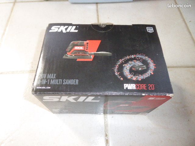 Ponceuse delta 4 en 1 Skil PWRCORE 20 quasi neuve (image 1)