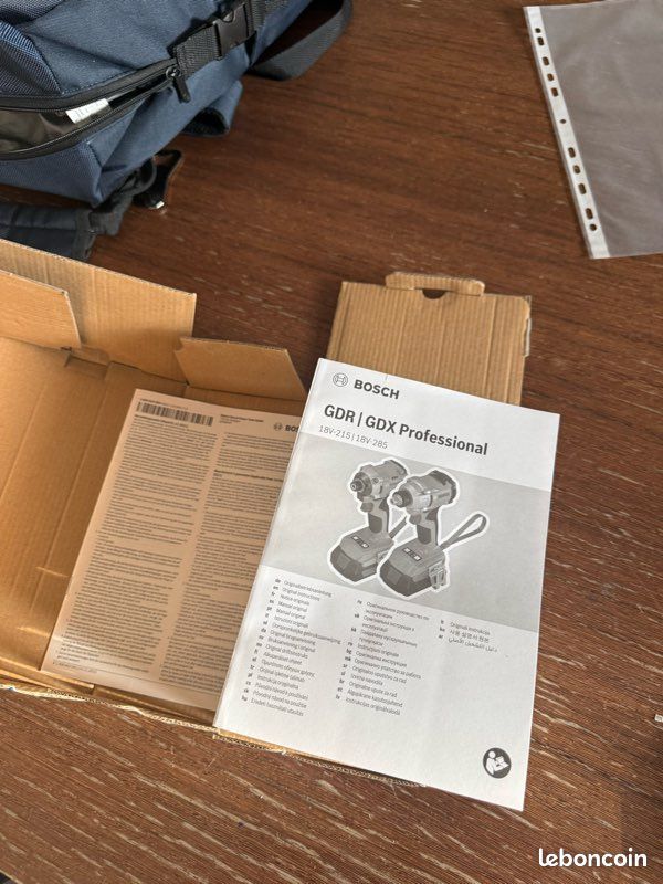 Bosch pro visseuse à choc GDR 18Volt 215 (image 4)