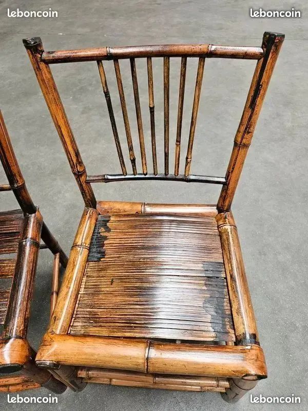 Petites Chaises bambou (image 2)