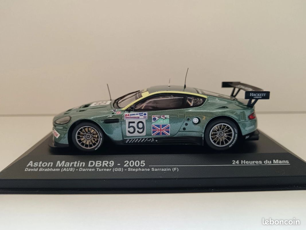 ASTON MARTIN DBR9 #69 LE MANS 2006 IXO LMM089 1/43 - UK