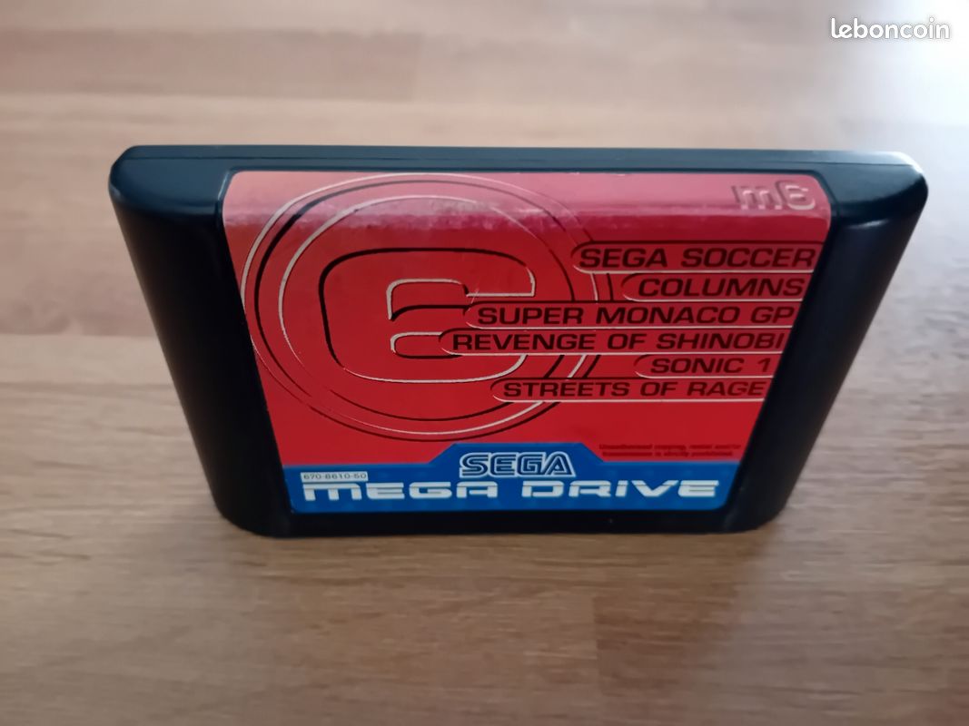 Jeu Vidéo M6 Pour SEGA Megadrive - Occasion, état Correct, Jouable