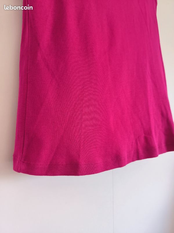 Débardeur rose camaïeu été (image 7)