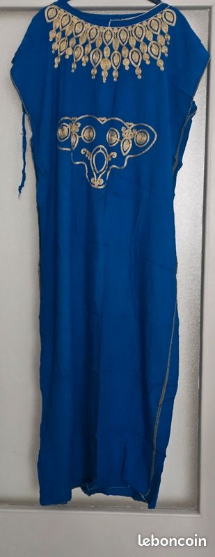 Djellaba bleu (image 1)