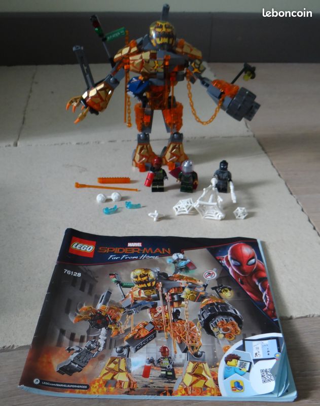 Lego Marvel Spider Man Lava Monster Lego LEGO 76128