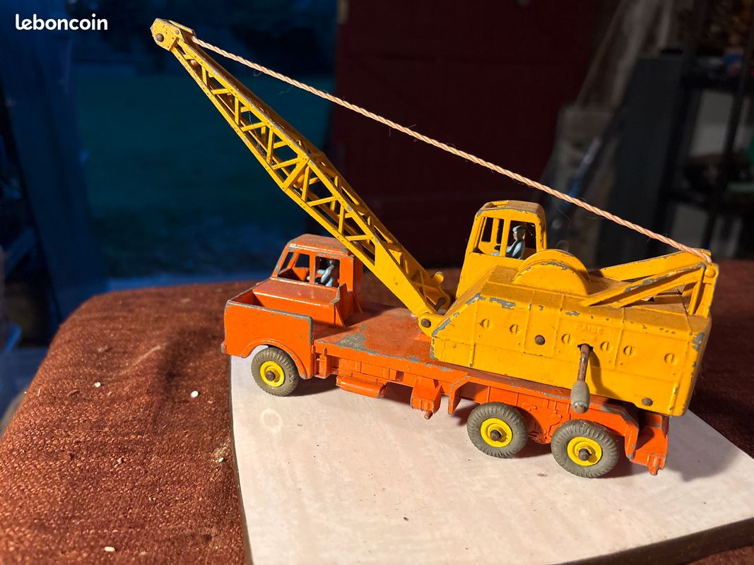 Grue Autoportée Coles 20 Tonnes – Dinky Supertoys N°972 – 6 Roues – Made In England