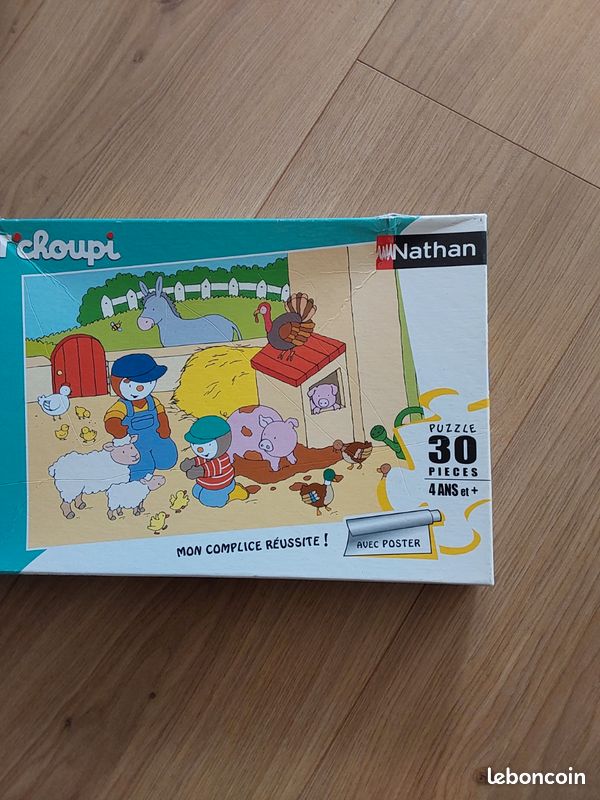 Puzzle tchoupi 30 pièces (image 1)