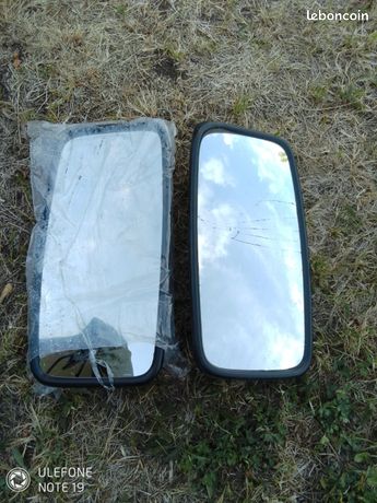 Lot De 2 Rétroviseurs Universels Pour Camions & Utilitaires - 36x18cm - Angle Large Avec Marquage E