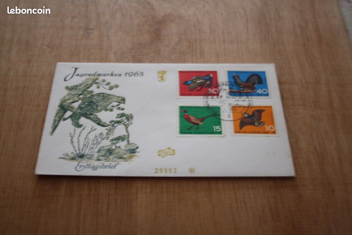 Enveloppe Premier Jour – Polynésie Française – PA N°15 – Œuvre Des Cantines – 1965