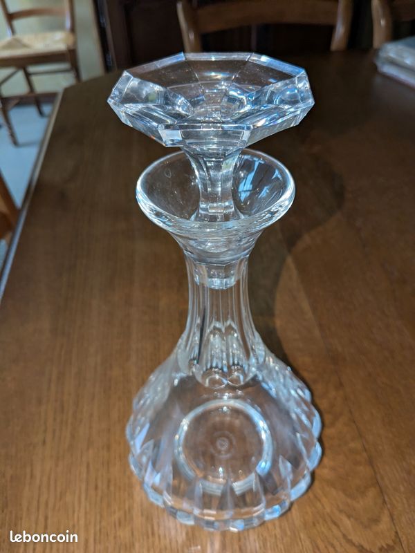 Carafe En Cristal Saint Louis - Vente à La Pièce - Très Bon état - Vintage