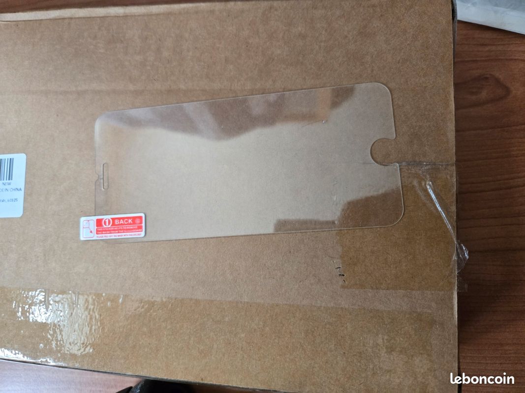 Lot de coque iPhone 6/X + verre trempé-comme neuf (image 8)