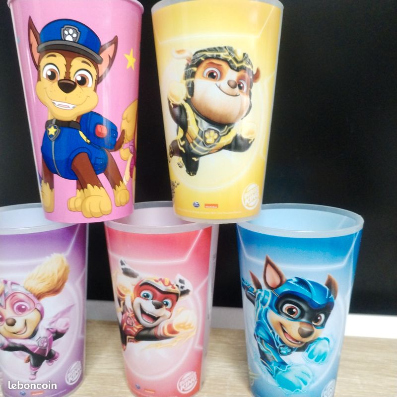 Gobelets Pat' Patrouille Jetables – Lot De 8, 20 Cl Chacun, Trop Cool Pour Un Goûter D'anniversaire Réussi