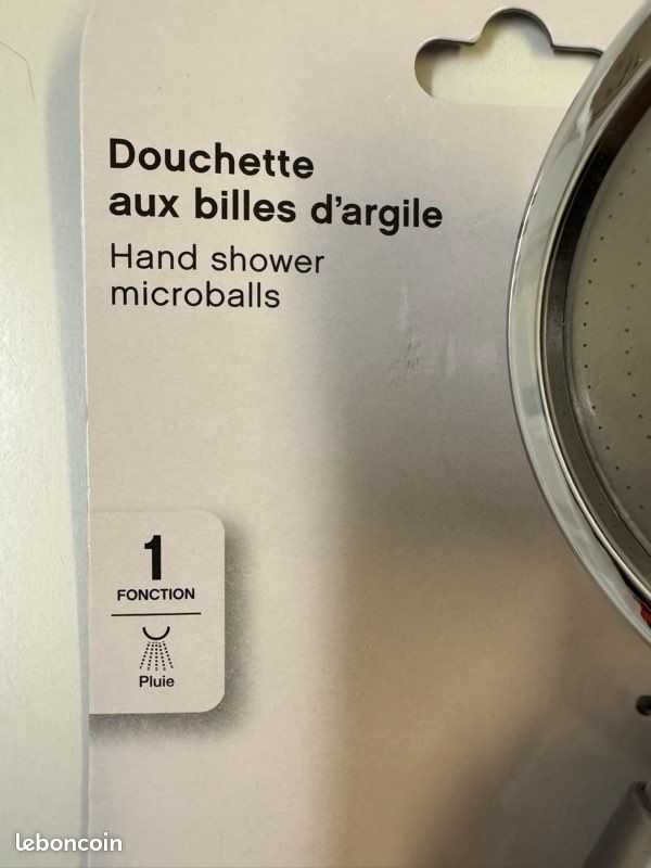 Pommeau de douche bille d’argile neufs 5 unités (image 3)