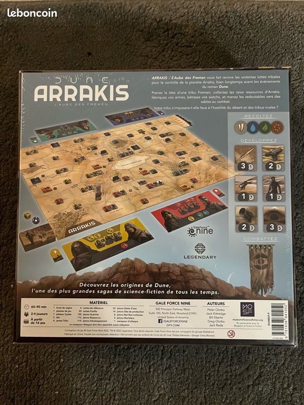 Jeu de société - Dune Arrakis l’aube des Fremen (neuf) (image 2)
