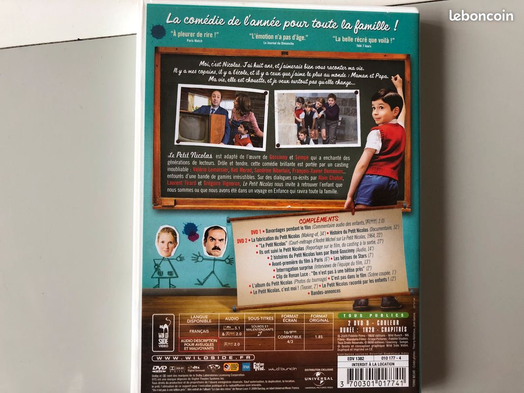 Le Petit Nicolas d'après R Goscinny et JJ Sempé DAV26 (image 2)