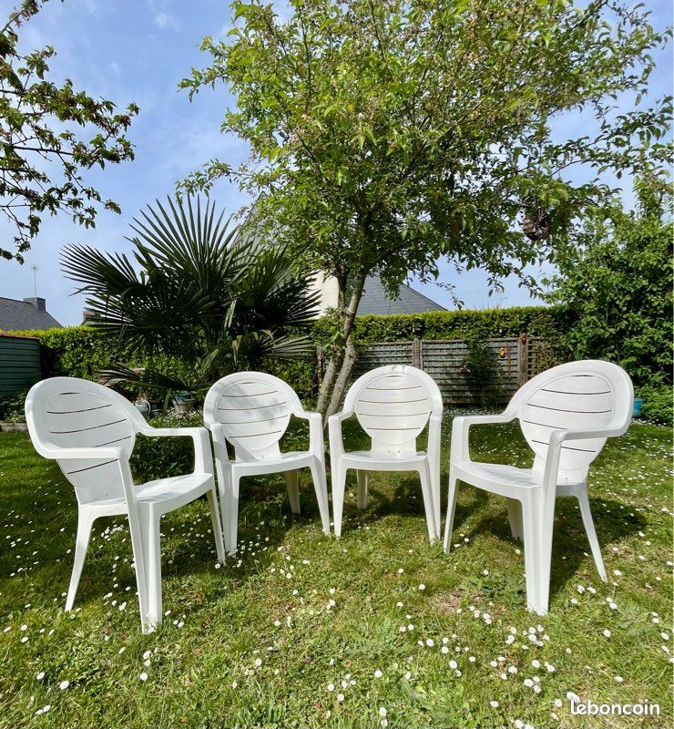 4 fauteuils de jardin (image 1)